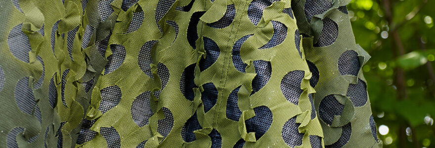 filet de camouflage militaire