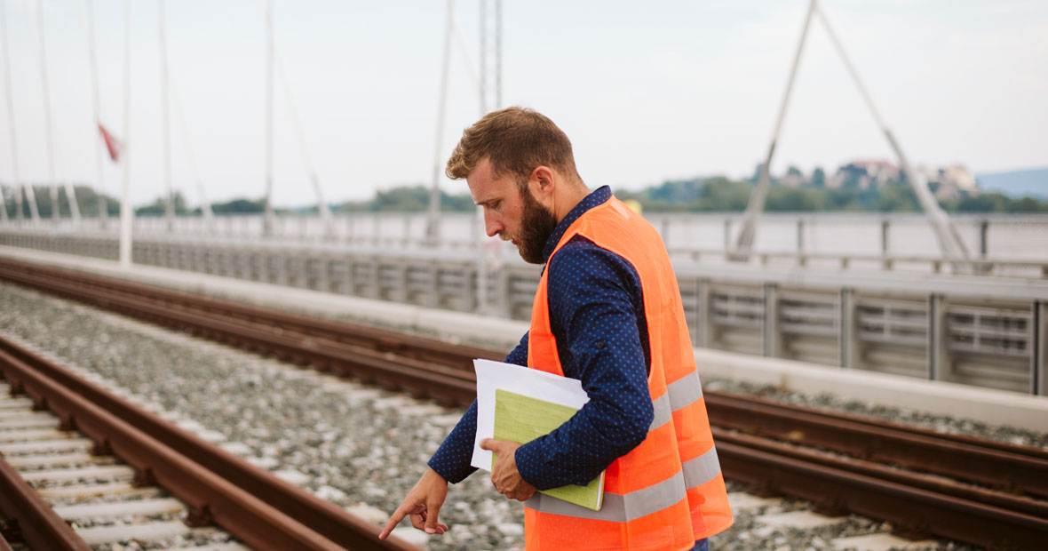 chantier ferroviaire