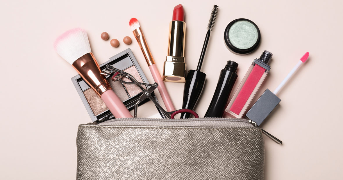 trousseau de maquillage
